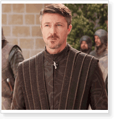 Who confides to Littlefinger that she doesn’t want to be a queen; she wants to be the queen?