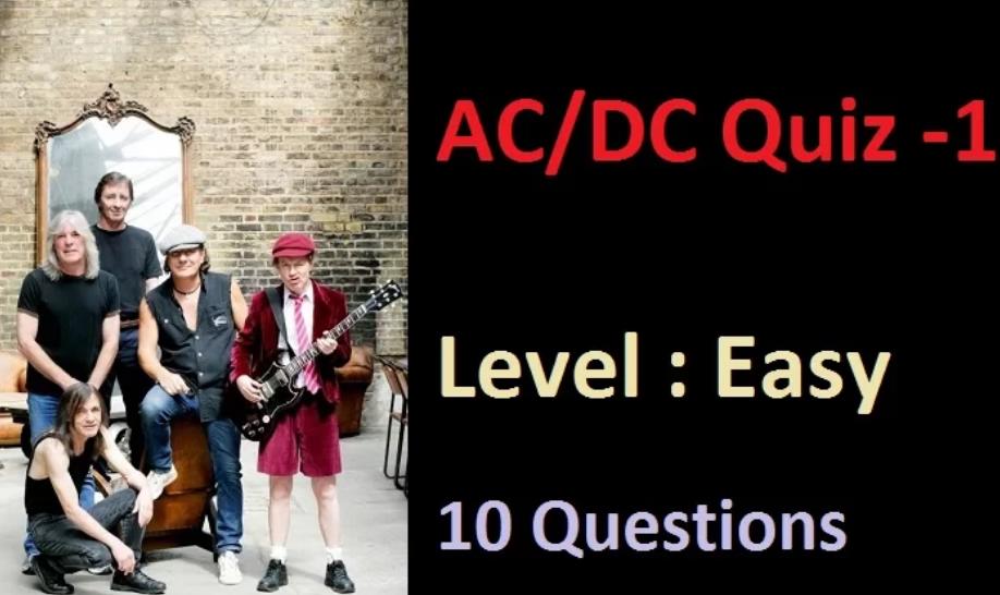 AC/DC Quiz