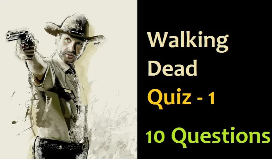 Walking Dead Quiz
