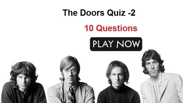 The Doors Quiz -2