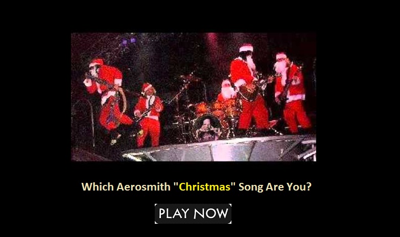 Which Aerosmith Christmas Song Are You
