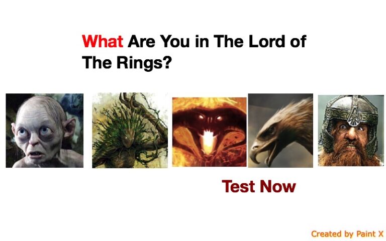 What Are You in The Lord of The Rings
