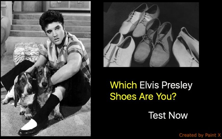 Which Elvis Presley Shoes Are You?