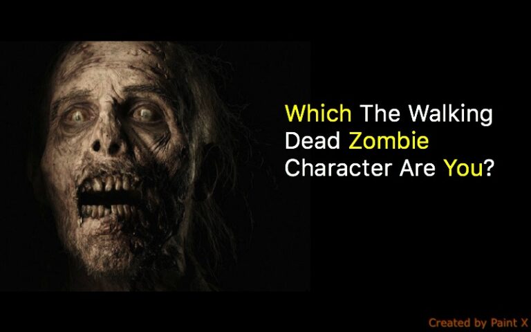 Which The Walking Dead Zombie Character Are You?