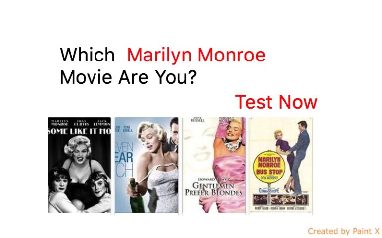 Which Marilyn Monroe Movie Are You?