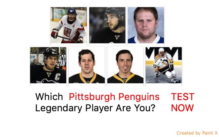 Which Pittsburgh Penguins Legendary Player Are You?