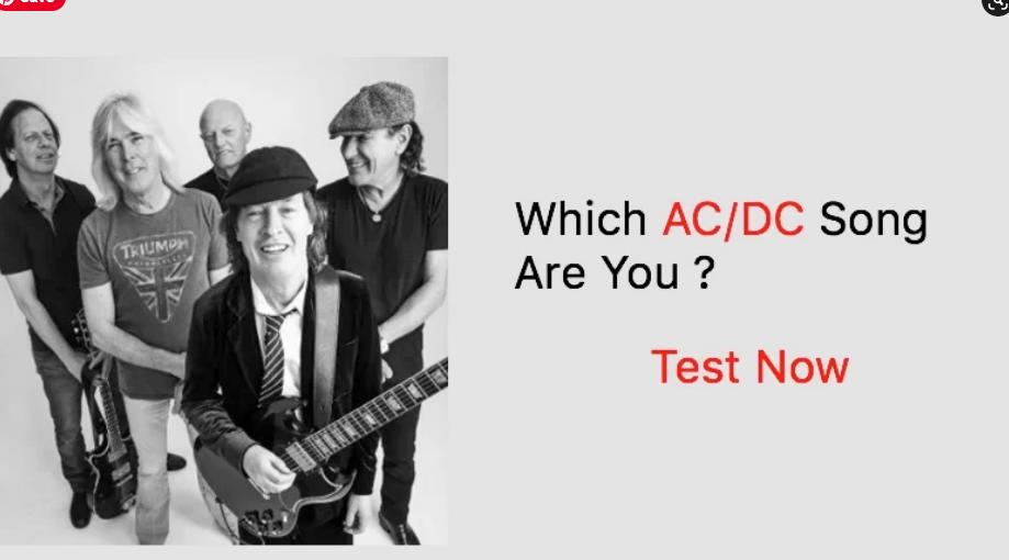 Which AC/DC Song Are You