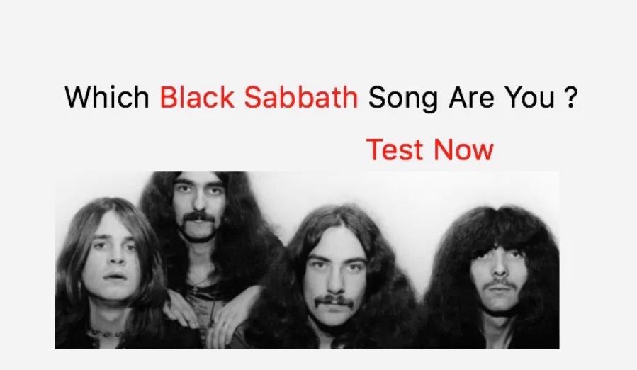Which Black Sabbath Song Are You? Quiz