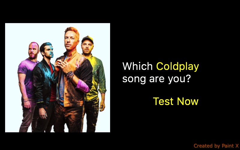 which coldplay song are you
