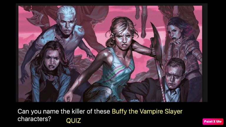 Buffy the Vampire Slayer characters quiz