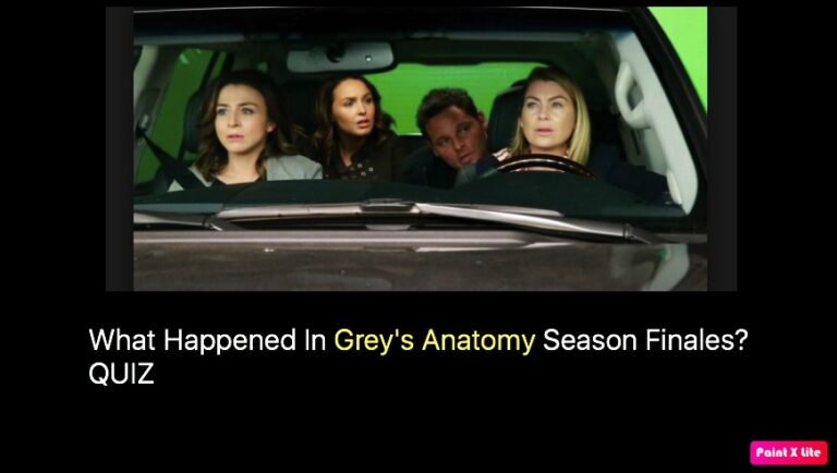 What Happened In Grey's Anatomy Season Finales? QUIZ