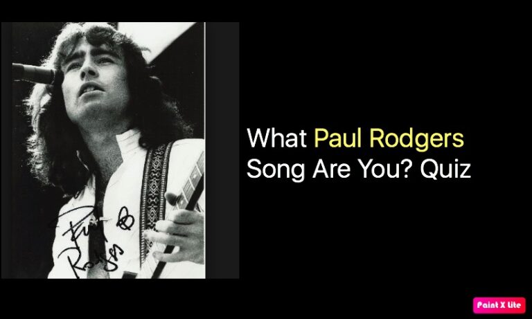 What Paul Rodgers Song Are You? Quiz