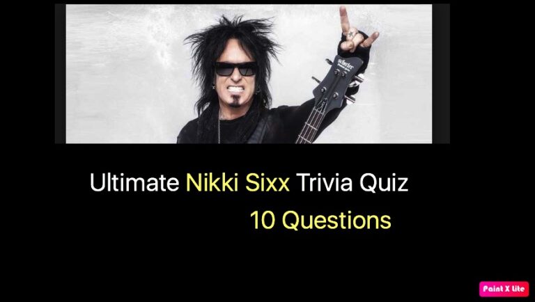 Ultimate Nikki Sixx Trivia Quiz