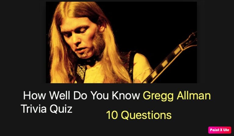 Gregg Allman Trivia Quiz