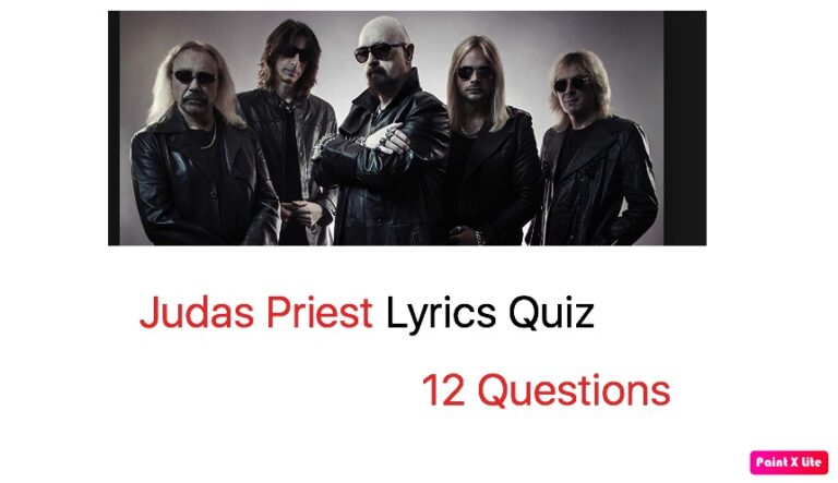 Judas Priest Lyrics Quiz