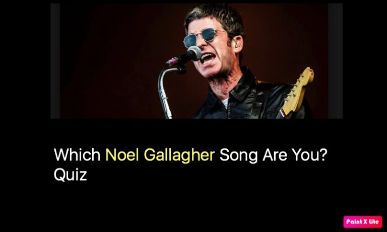 Which Noel Gallagher Song Are You? Quiz