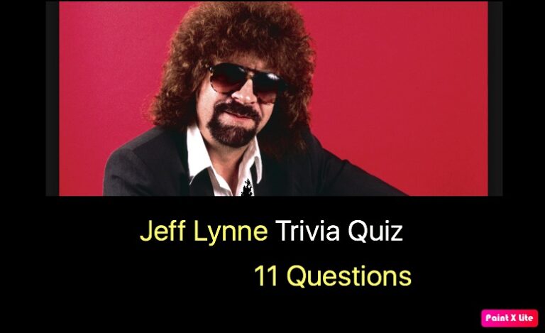 Jeff Lynne Trivia Quiz