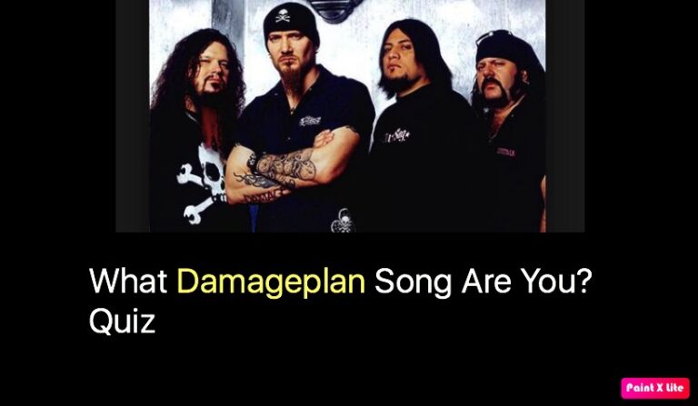 What Damageplan Song Are You? Quiz