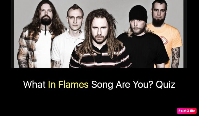 What In Flames Song Are You? Quiz