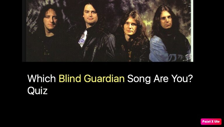 Which Blind Guardian Song Are You? Quiz