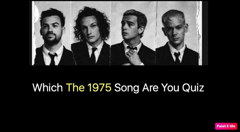 Which The 1975 Song Are You Quiz