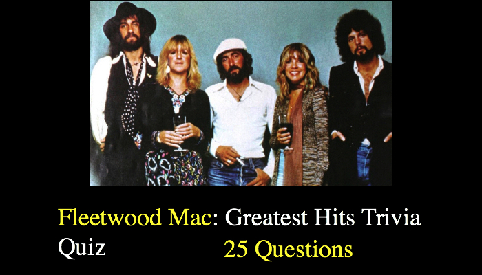 Fleetwood Mac lyrics quiz