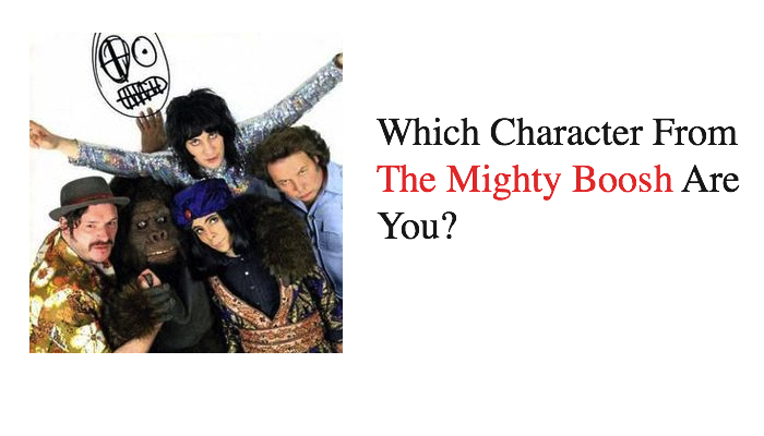 Which Character From The Mighty Boosh Are You?