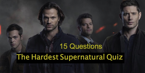The Hardest Supernatural Quiz