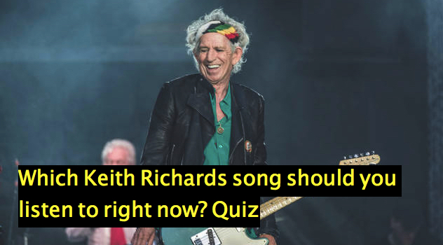 Which Keith Richards song should you listen to right now? Quiz