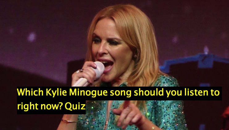 Which Kylie Minogue song should you listen to right now? Quiz