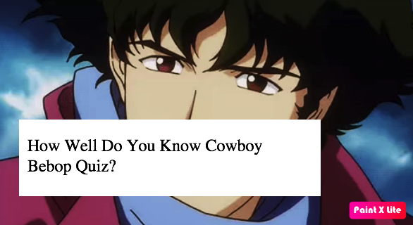 How Well Do You Know Cowboy Bebop Quiz?