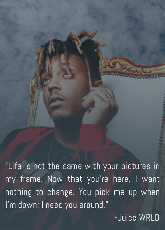 Juice WRLD Lyrics quotes